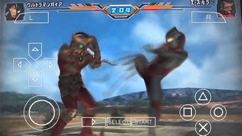 Download Ultraman Fighting Evolution 3 PPSSPP (PS2) Android.